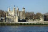 The Tower of London from the other side of the Themes.