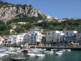 Leaving the island of Capri for Amalfi.