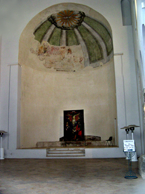 Basilica of the Crucifix. Original church from the 9th century - now a museum. Attached to the Duomo.