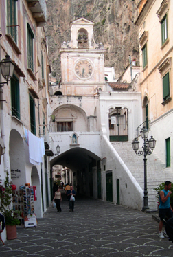 Church of San Salvatore de Bidirecto. From the 10th century. Doges of Amalfi crowned here.