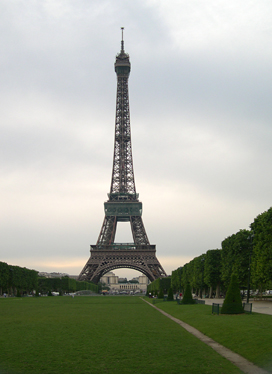 The Eiffel Tower: Built for the 1889 World's Fair & to celebrate the 100th anniversay of the French Revolution.