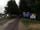 Entering Romania - This is between the two checkpoints. I probably shouldnt have stopped to take this picture.