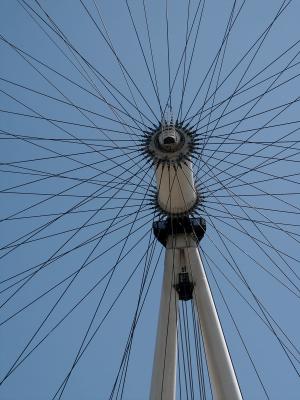 London Eye hub detail