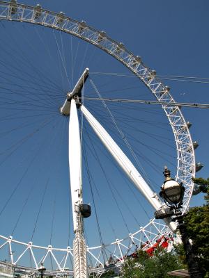 Supports of London Eye