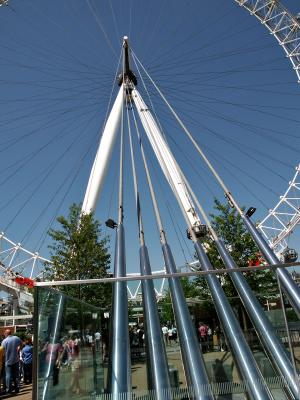 Supports of London Eye