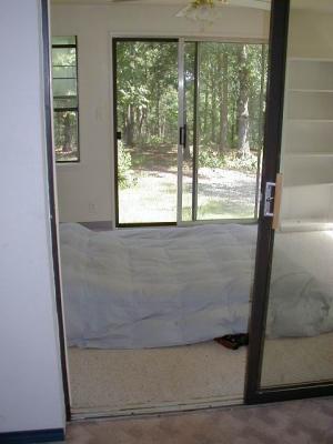 sunroom, veiwed from living room