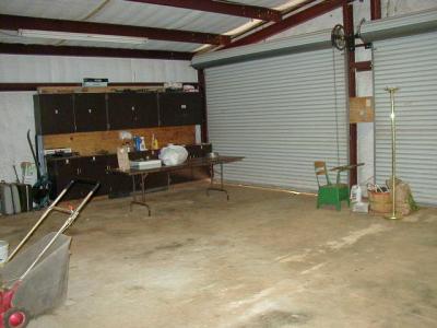 garage - pan #2 (from right to left) viewed from house entry
