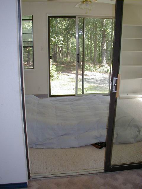 sunroom, veiwed from living room