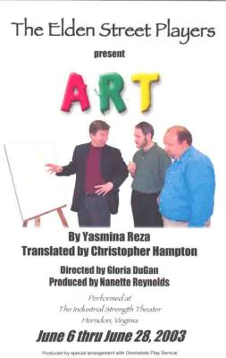 A R T by Yasmina Reza