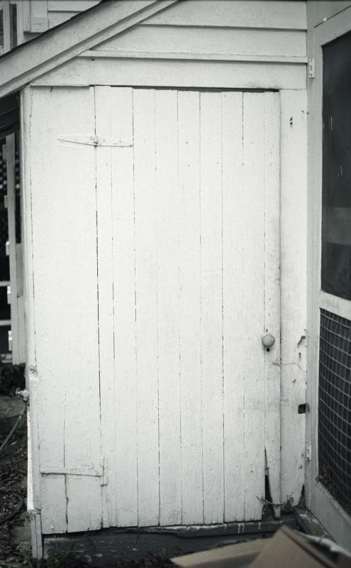 White Wooden Door