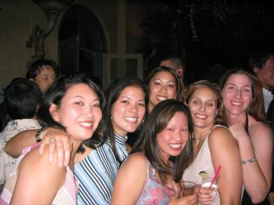 Angie, Lis, Deb, Alison, and some white girls
