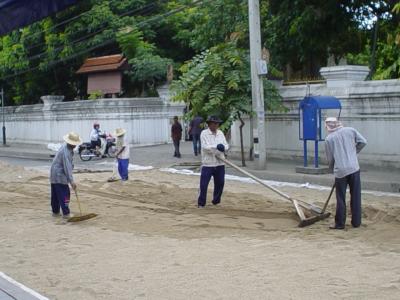 road destruction
