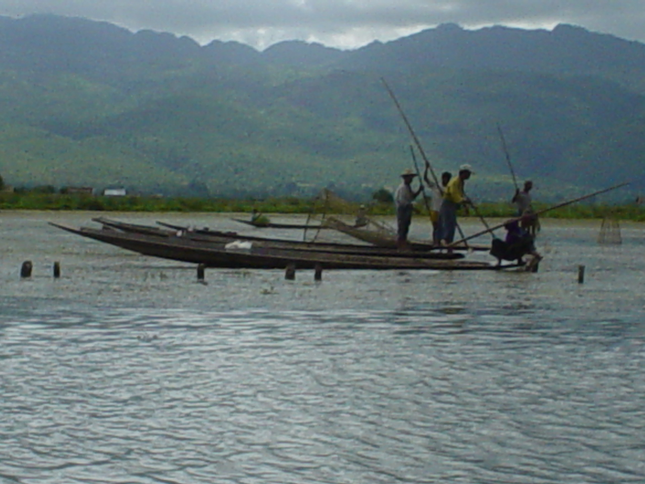 Inle Lake boats