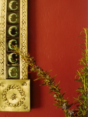 rosemary, mirror frame, sacramento, 2002