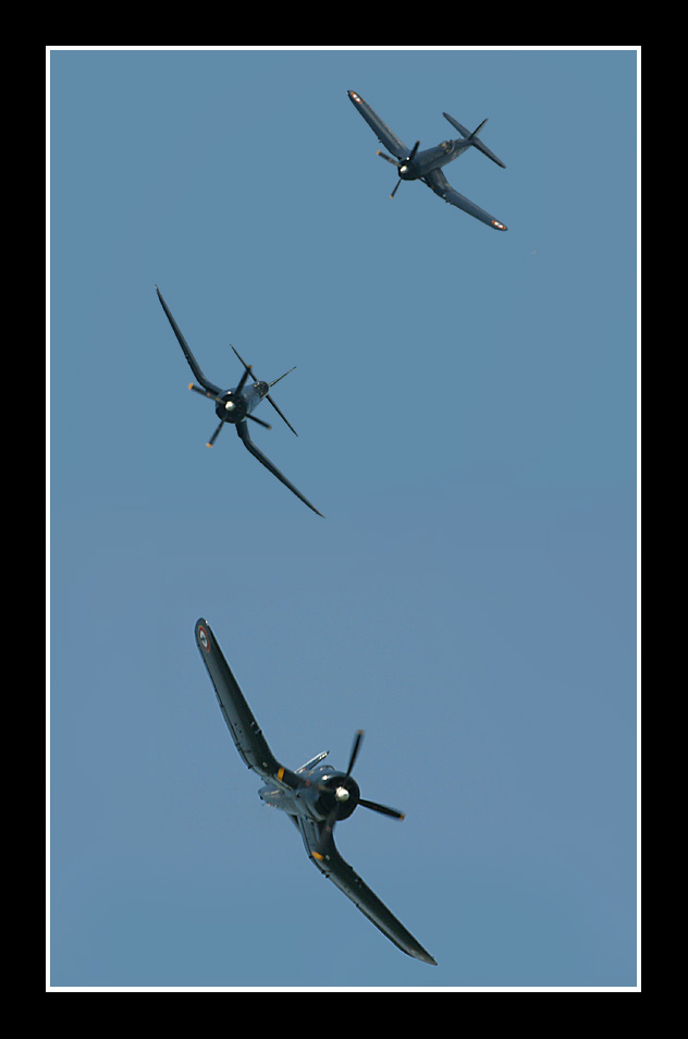 Corsairs on the dive