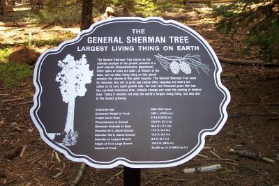 General Sherman plaque