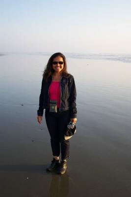 Diane on Newport Beach
