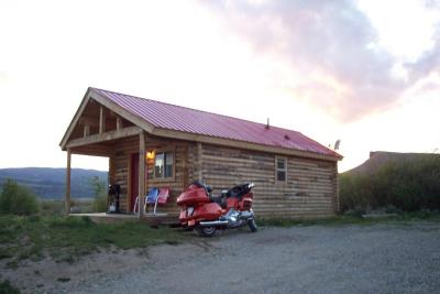 Cabin south of Steamboat Springs Colorado