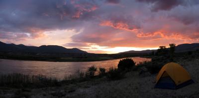 Evening at Lone Tree Camp...