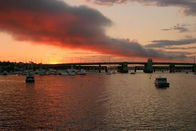 Gillis Bridge sunset