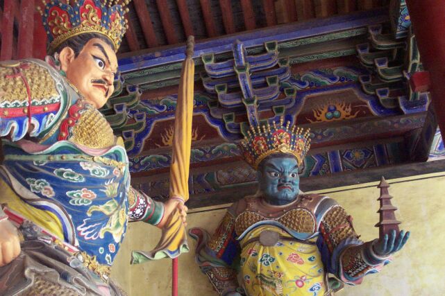 The Guardians of the temple