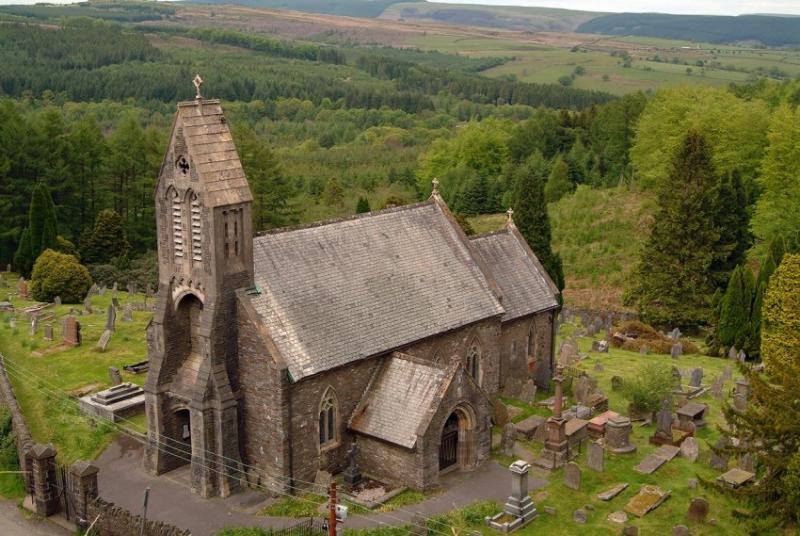 Saint Gwynnos Church, Llanwonno, Mountain Ash