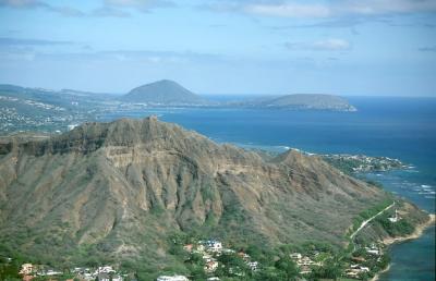 08-Le'ahi Crater, Koko Head and Koko Crater in background