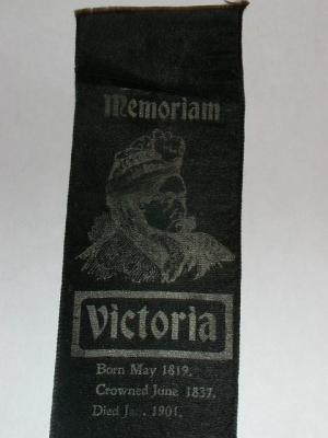 Original arm band Queen Victoria circa 1901