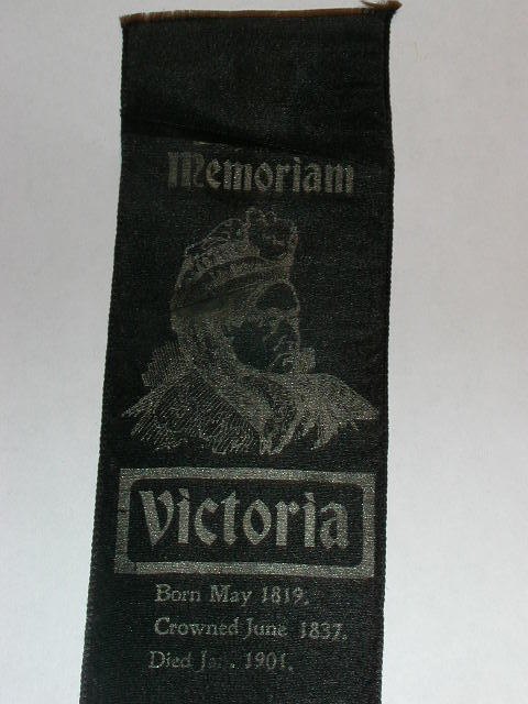 Original arm band Queen Victoria circa 1901