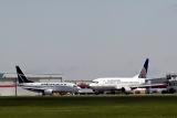 Continental and Westjet