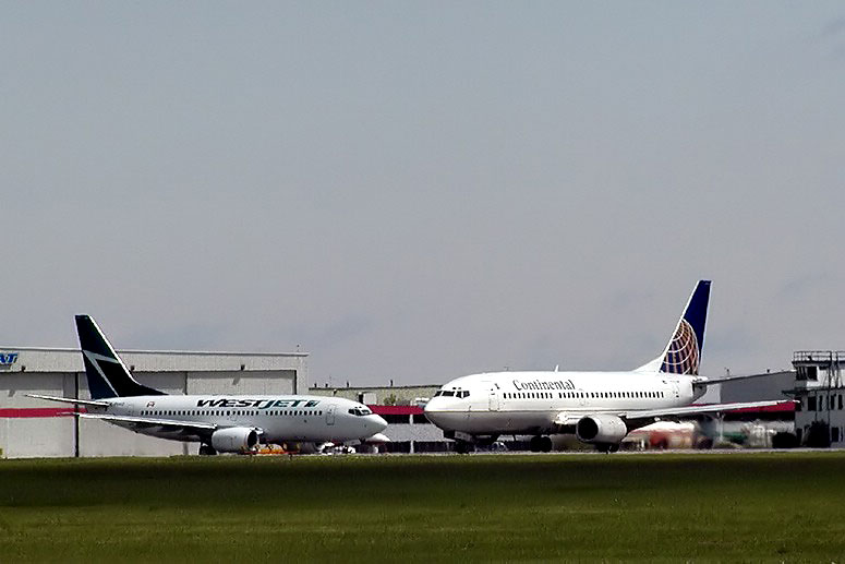 Continental and Westjet