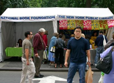 New York Public Library & National Book Foundation Booths