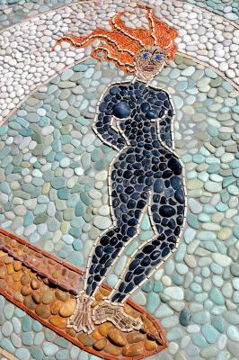 Surfer Girl Mosaic