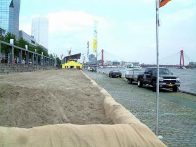 The Rotterdam beach