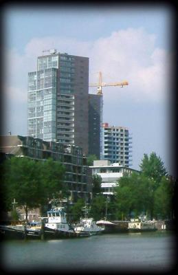 High rise building are abundant here, all finished or under construction still.