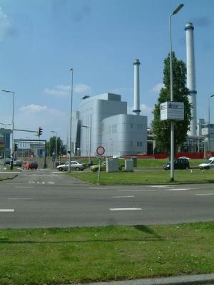 disposal incinerator at Brielse laan, architect Maarten Struijs