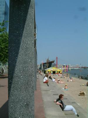 New beach still to be opened officially