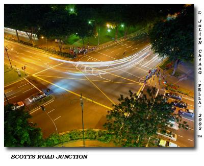 Orchard Road, a Bird's Eye View