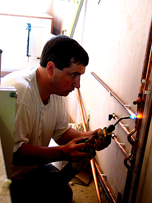 Tony my friend and friendly builder!