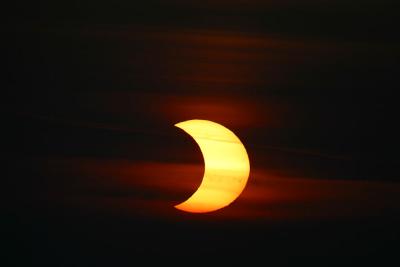 Eclipse de Soleil, TU 03h50