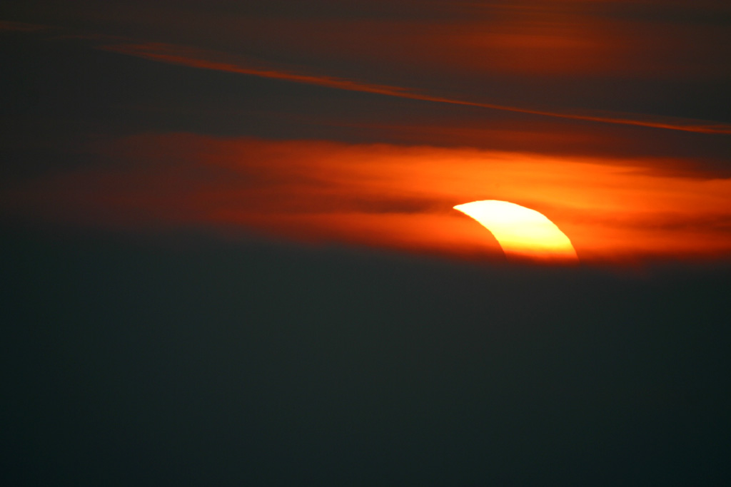 Eclipse de Soleil, TU 03h46