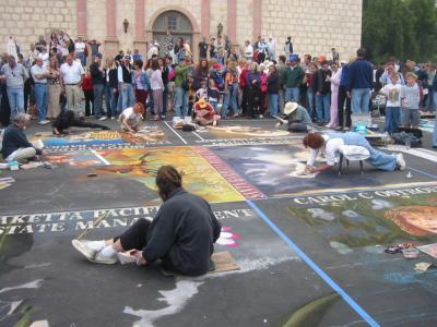 I Madonnari: Italian Street Painting Festival