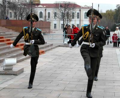 changing the guard