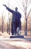 Lenin in Almaty 1998