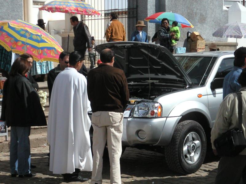 Blessing of cars