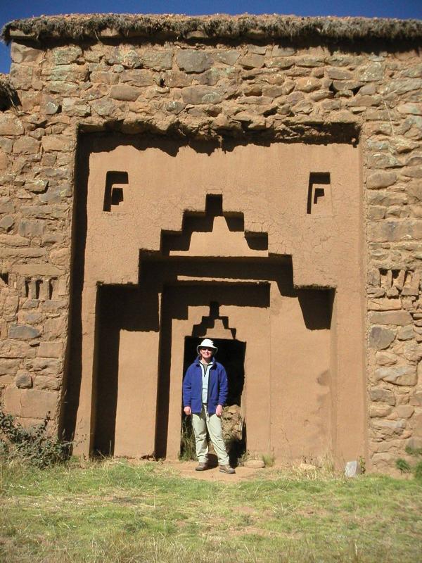 Partially restored (ruins not Jackie)