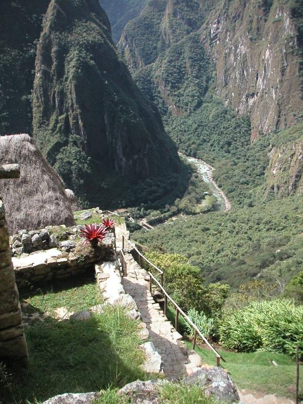 Down to the Rio Urubamba