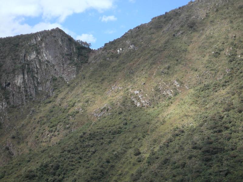 Trail back to the sun gate