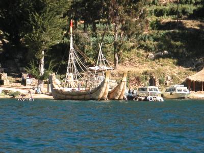 Tortora reed boat