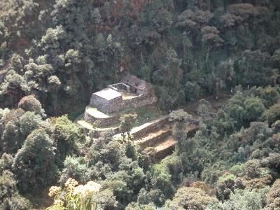 Small Inca ruin